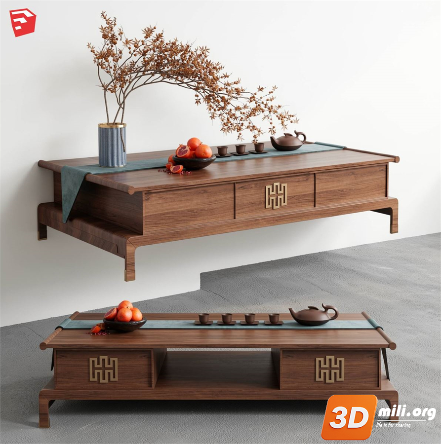 Tea Table Skp Files 